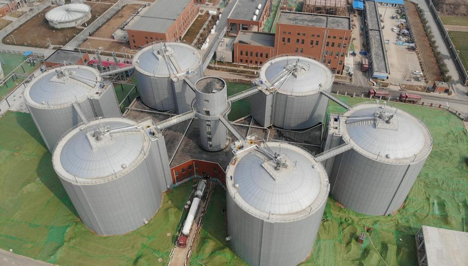 Biothane biogas upgrade plant